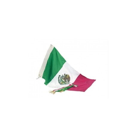 9112 – Bandera de México tela raso una vista 90×155 cms (reglamentaria)