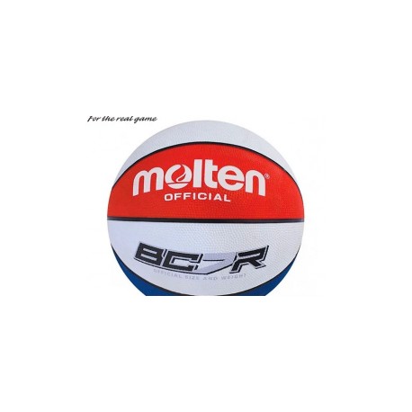 Balón de Basquetbol 7 Giugiaro Molten BC7R Rojo con Azul Rey