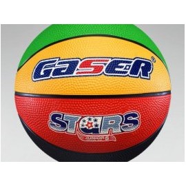 Balón de Básquetbol GASER Stars Multicolor Extreme No.5