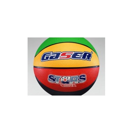 Balón de Básquetbol GASER Stars Multicolor Extreme No.5