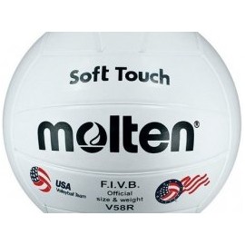Balón de Voleibol 5 MOLTEN IV48L Natural Moldeado